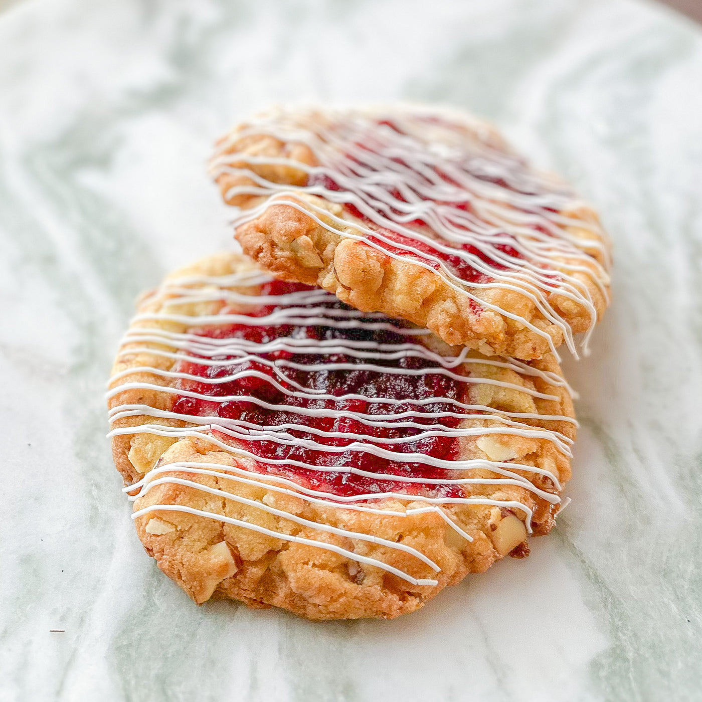 Orange Toffee Almond Shortbread